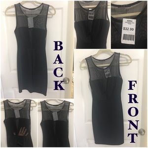 NWT Sexy Black Mini Dress